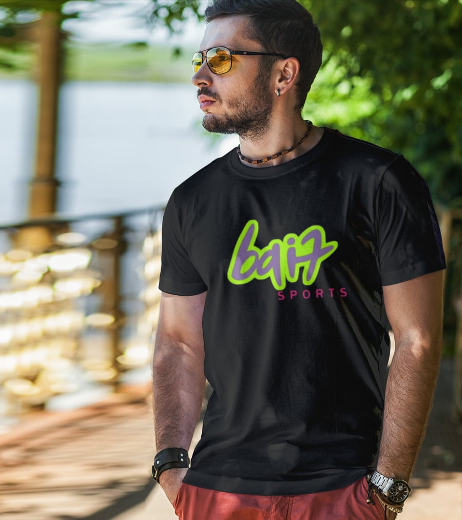 Sapnap Baif Sports Neon Text T-Shirt