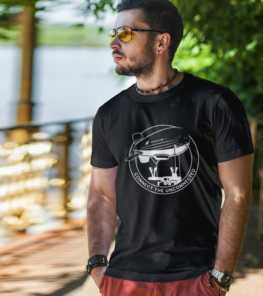 World Mobile Connect The Unconnected Airship T-Shirt