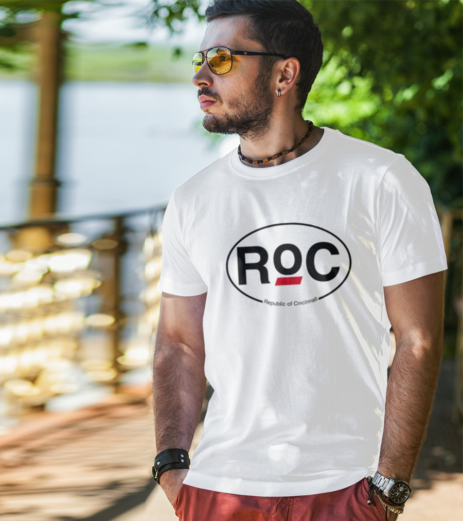 Republic Of Cincinnati ROC Oval 513Shirts T-Shirt