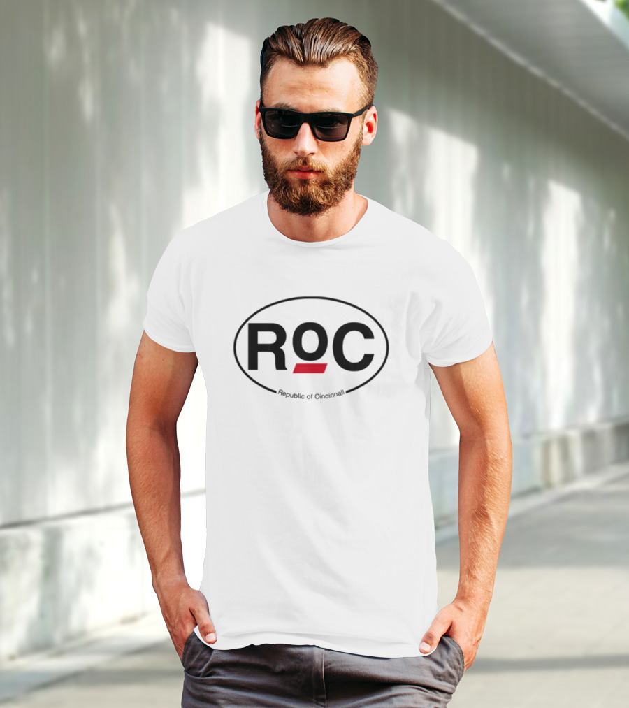 Republic Of Cincinnati ROC Oval 513Shirts T-Shirt