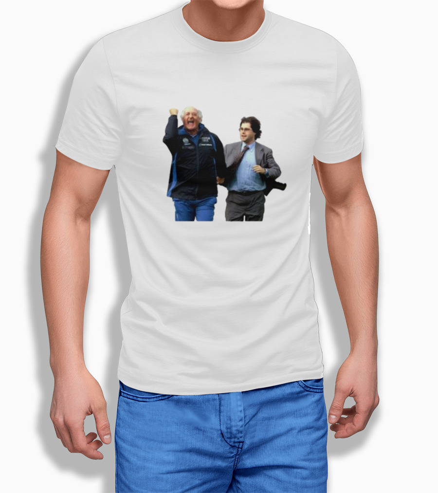 Mazzone Celebrating Sprint Brescia Atalanta Memorable Moment T-Shirt