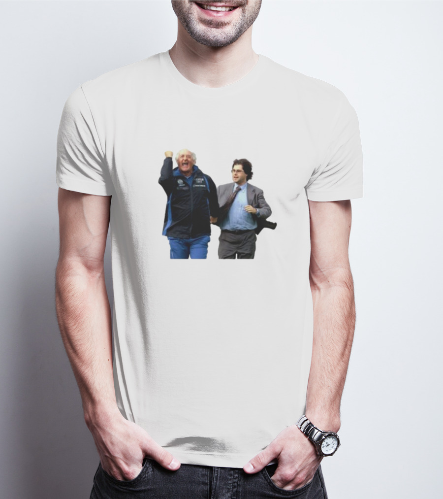 Mazzone Celebrating Sprint Brescia Atalanta Memorable Moment T-Shirt