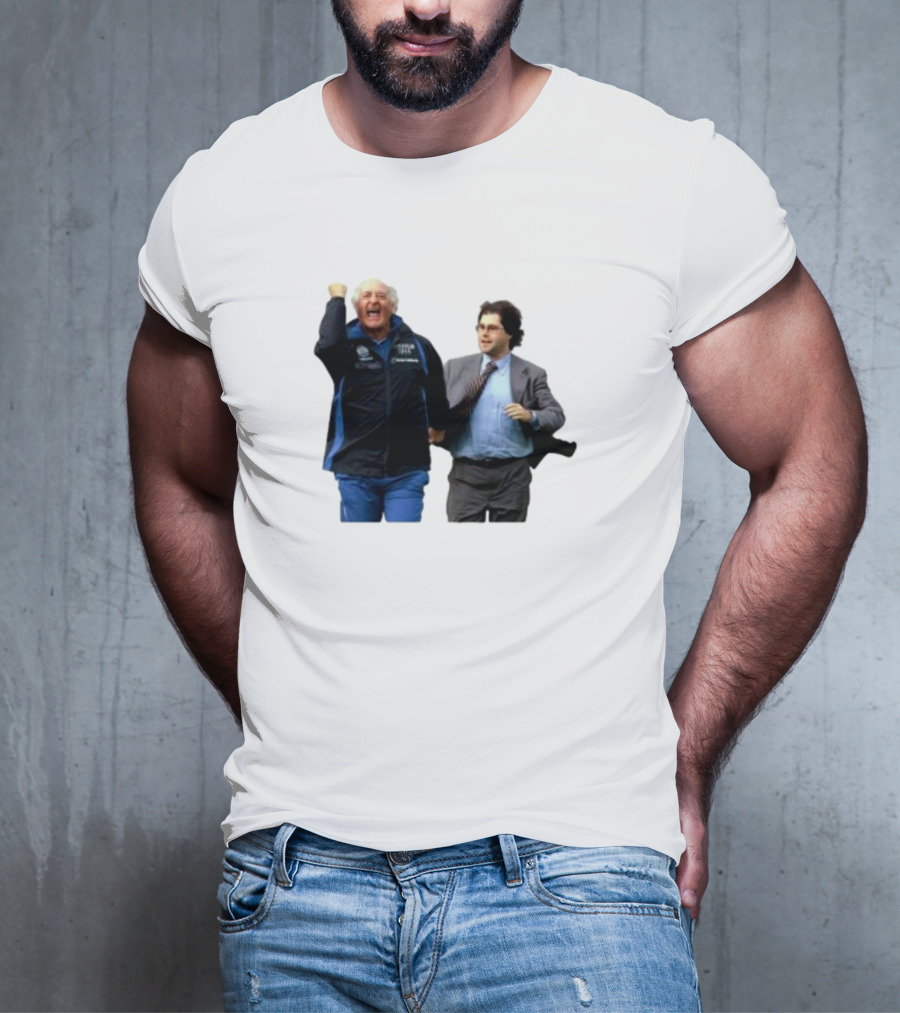 Mazzone Celebrating Sprint Brescia Atalanta Memorable Moment T-Shirt