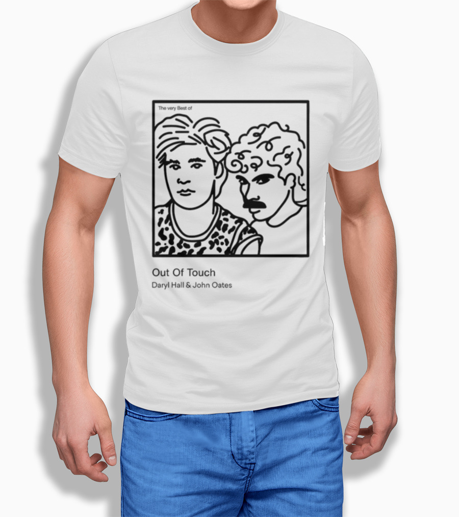 The Very Best Of Daryl Hall And John Oates Out Of Touch T-Shirt