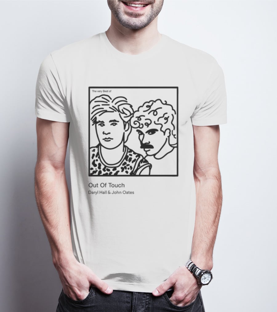 The Very Best Of Daryl Hall And John Oates Out Of Touch T-Shirt