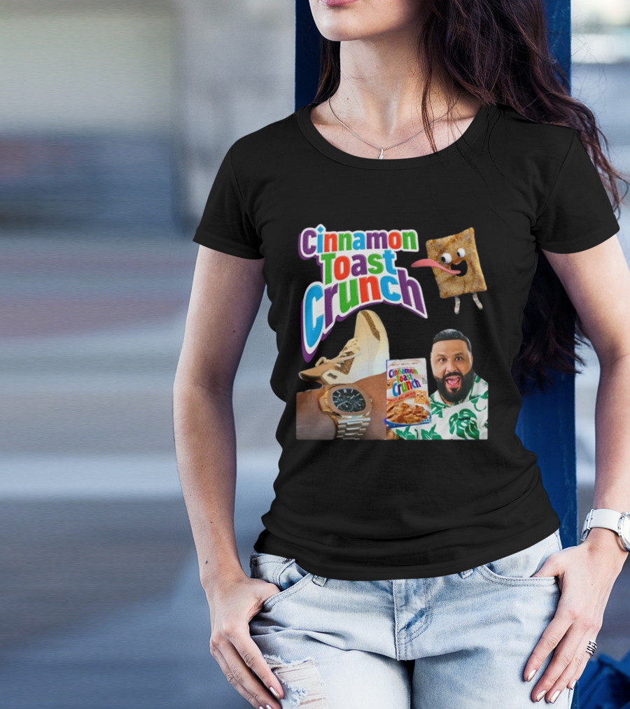 Cinnamon Toast Crunch Meme DJ Khaled Watch Sneakers Cereal T-Shirt