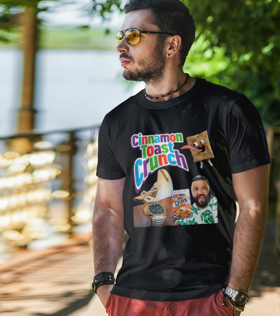 Cinnamon Toast Crunch Meme DJ Khaled Watch Sneakers Cereal T-Shirt