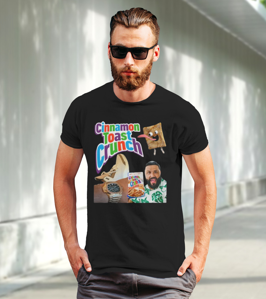 Cinnamon Toast Crunch Meme DJ Khaled Watch Sneakers Cereal T-Shirt