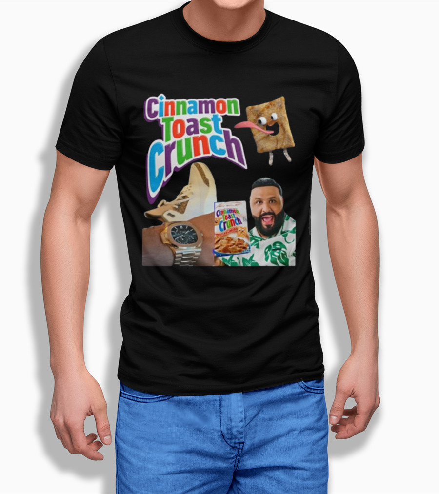 Cinnamon Toast Crunch Meme DJ Khaled Watch Sneakers Cereal T-Shirt