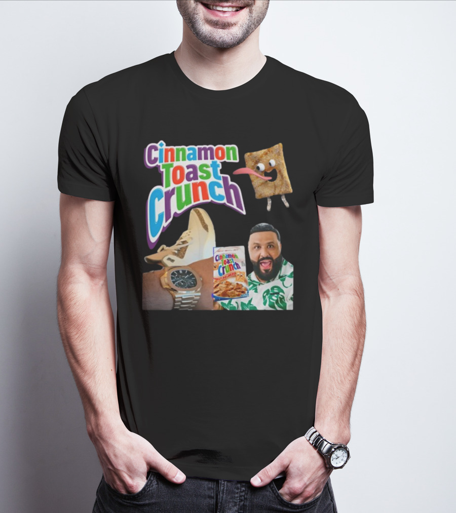 Cinnamon Toast Crunch Meme DJ Khaled Watch Sneakers Cereal T-Shirt