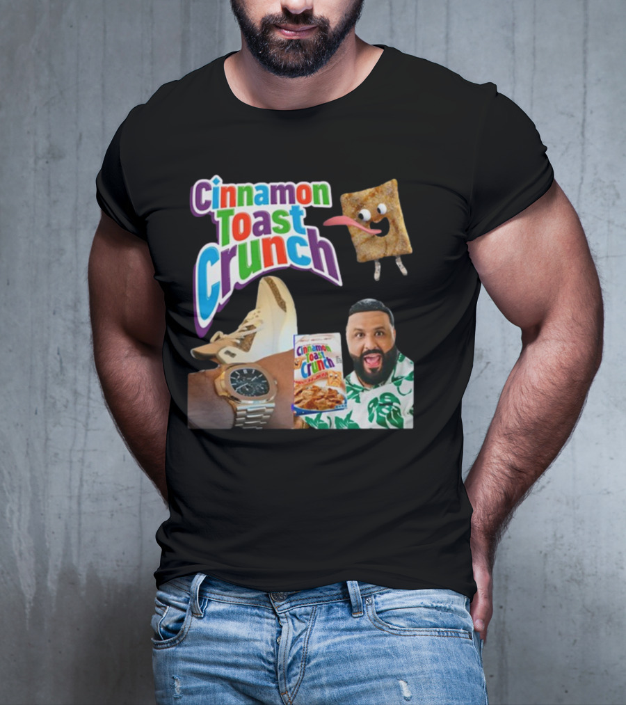 Cinnamon Toast Crunch Meme DJ Khaled Watch Sneakers Cereal T-Shirt