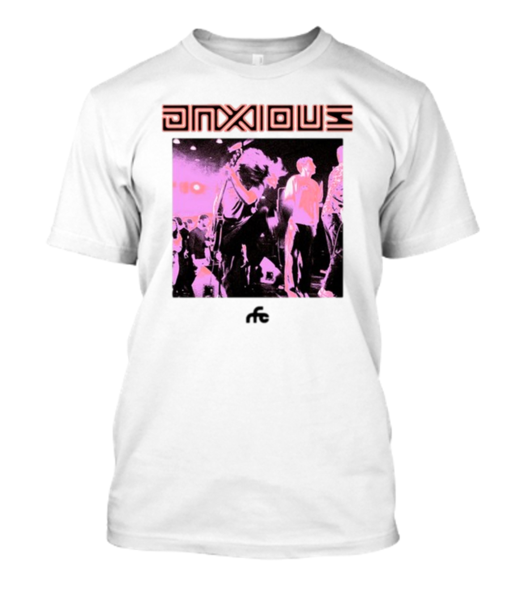 Anxious Live Concert Performance RFC Band Scene T-Shirt