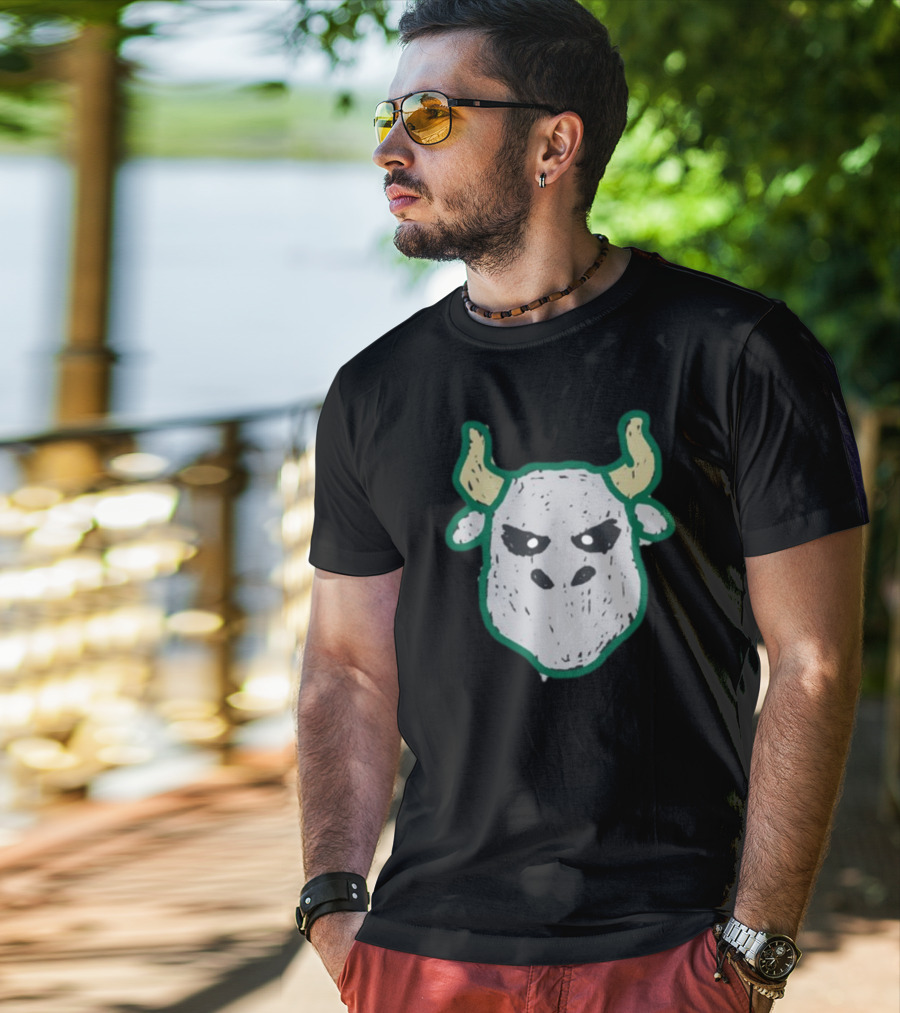 All The Bulls Cartoon Angry Horns T-Shirt