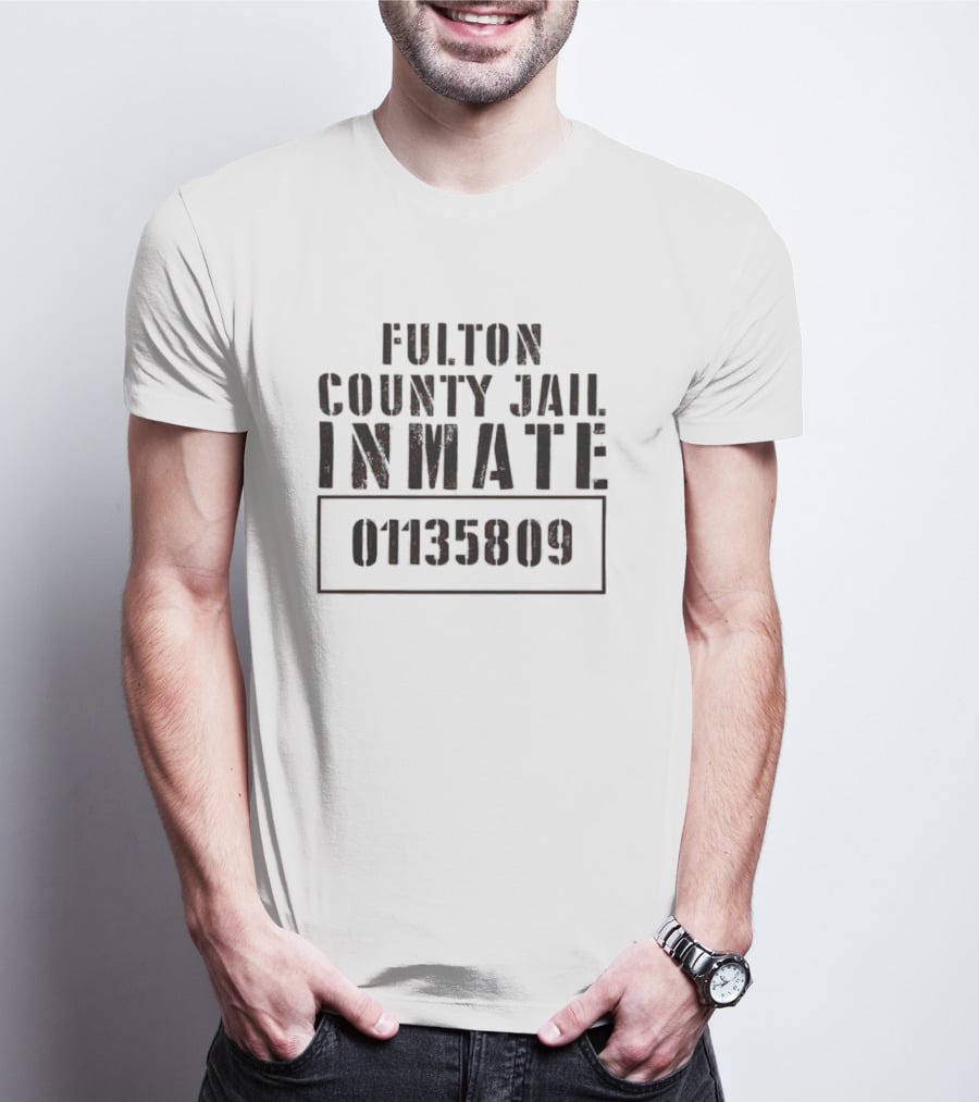 Fulton County Jail INMATE 01135809 T-Shirt