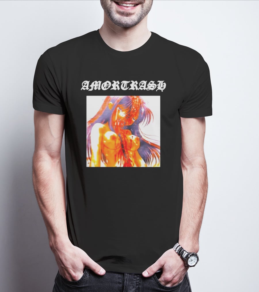 AMORTRASH Trashboy Anime Style Graphics T-Shirt