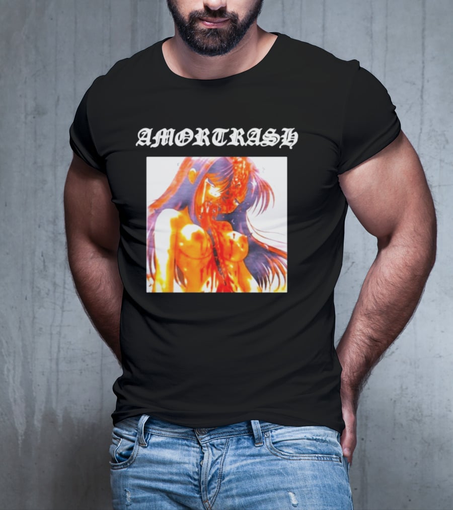 AMORTRASH Trashboy Anime Style Graphics T-Shirt