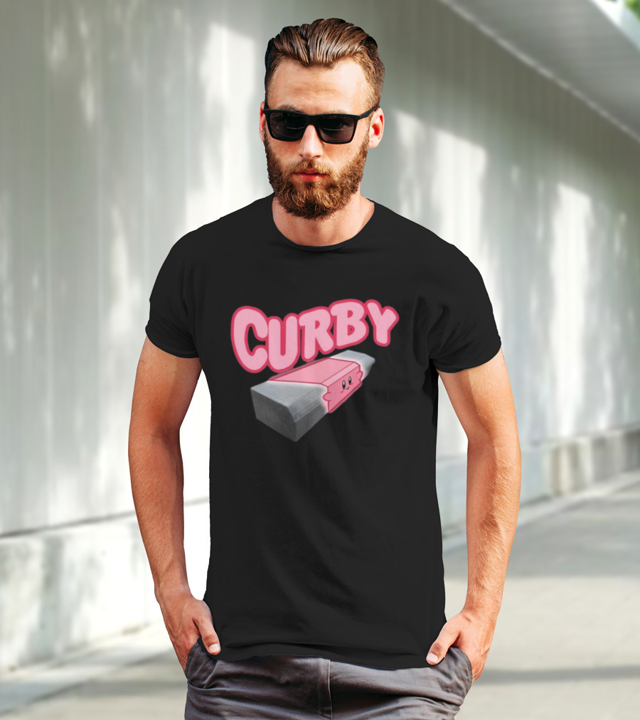 Curby Kirby Brick Meme T-Shirt
