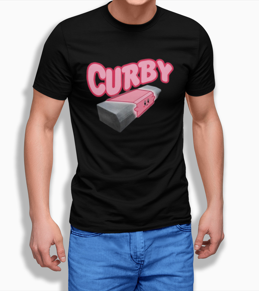Curby Kirby Brick Meme T-Shirt