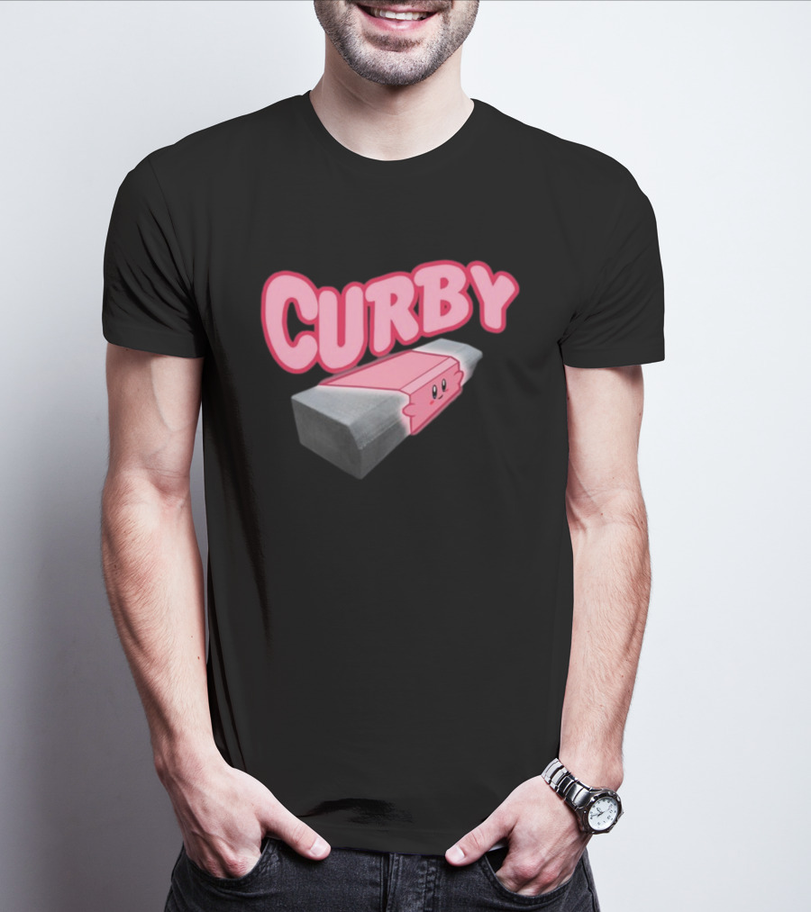 Curby Kirby Brick Meme T-Shirt