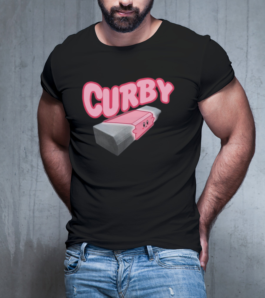 Curby Kirby Brick Meme T-Shirt
