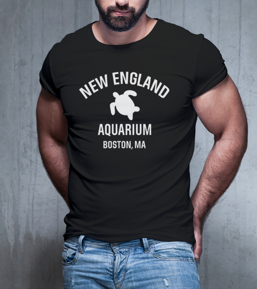 New England Aquarium Boston MA Turtle T-Shirt