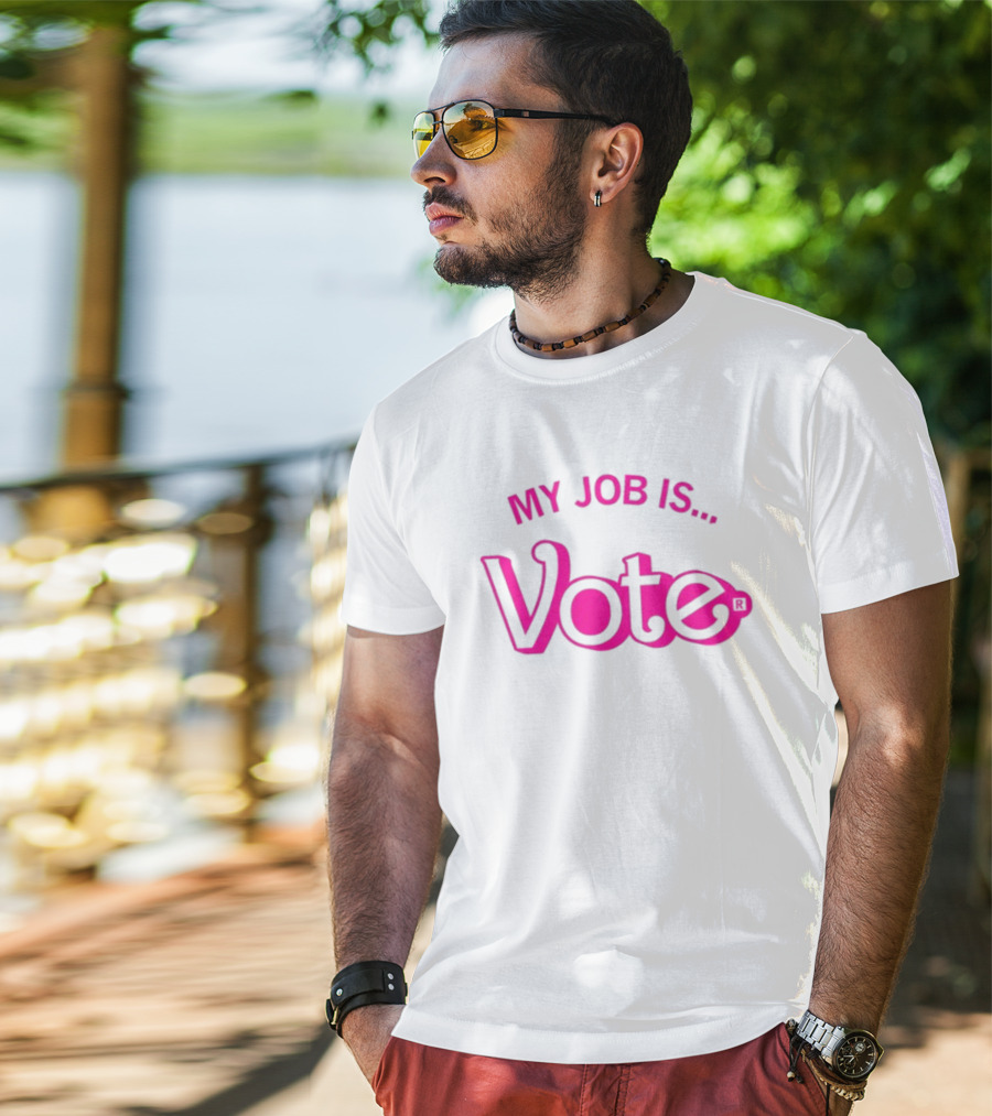 Raygun My Job Is Vote T-Shirt