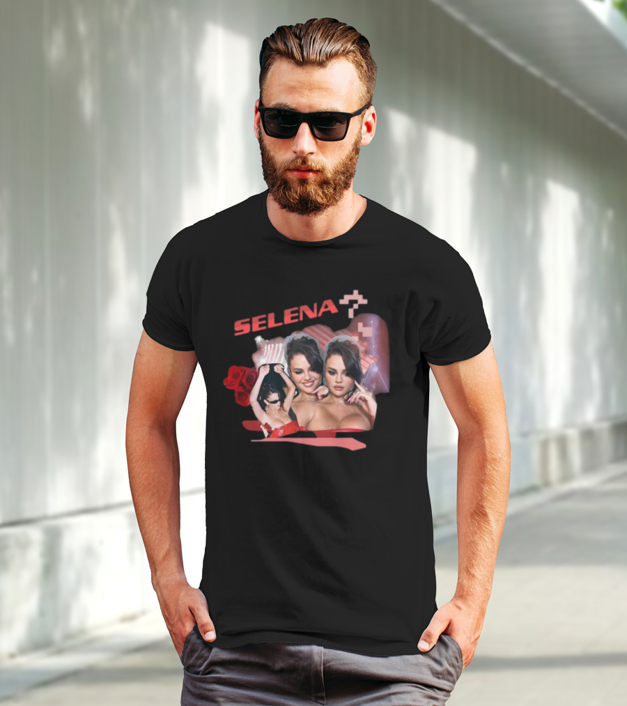 Selena Red Roses Glam Aesthetic T-Shirt