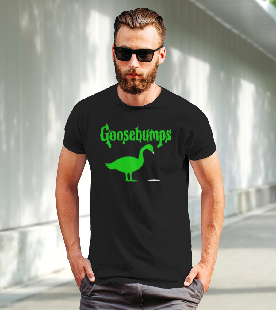 Goosebumps Green Goose T-Shirt
