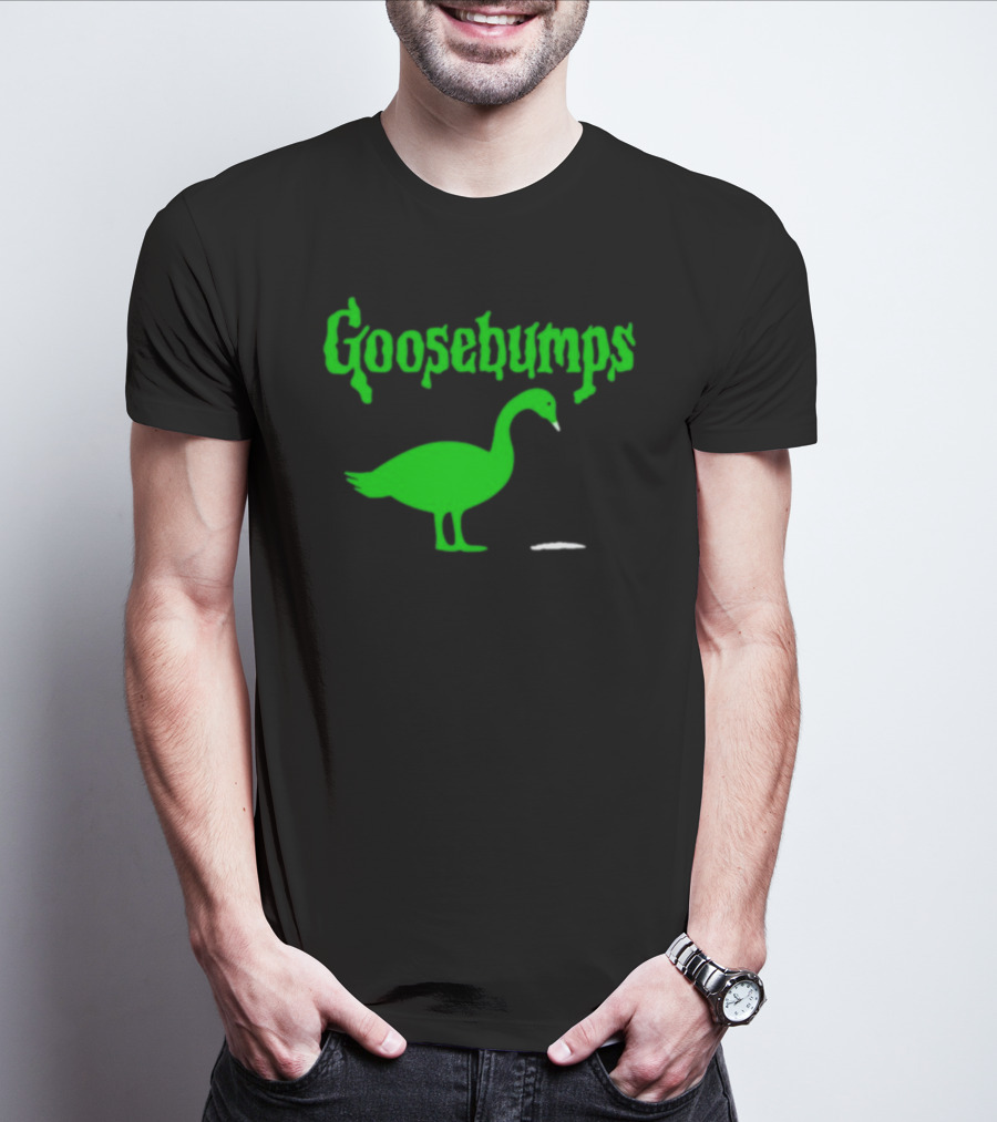 Goosebumps Green Goose T-Shirt