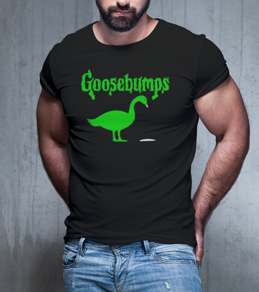 Goosebumps Green Goose T-Shirt