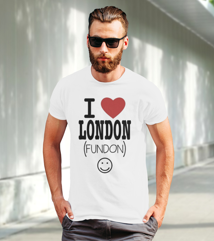 Taylor Swift's I Heart London Fundon Smiley T-Shirt