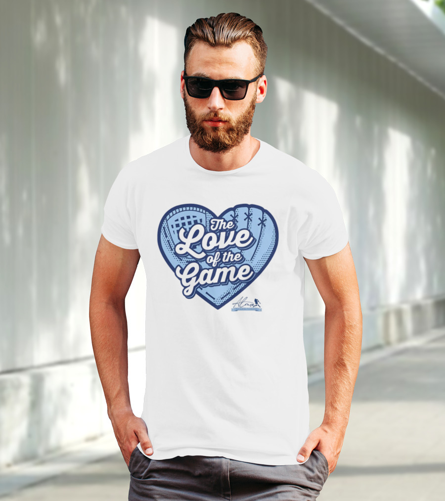 Alonso Foundation The Love Of The Game Baseball Heart T-Shirt