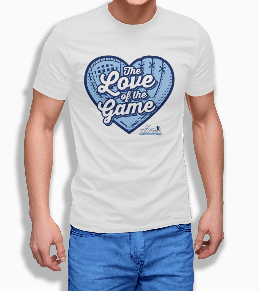 Alonso Foundation The Love Of The Game Baseball Heart T-Shirt