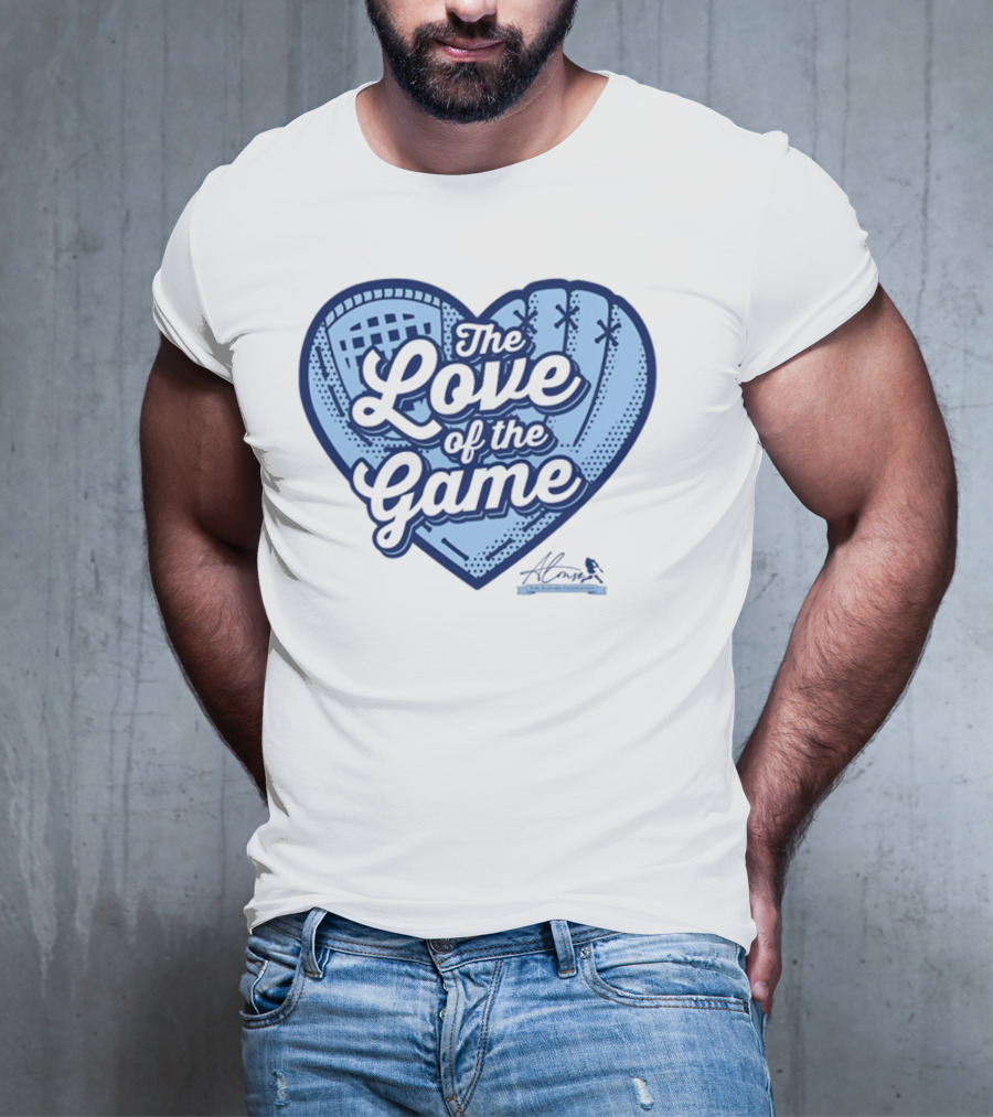 Alonso Foundation The Love Of The Game Baseball Heart T-Shirt