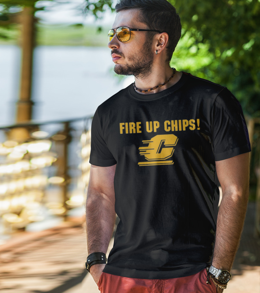 Fire Up Chips Central Michigan University T-Shirt