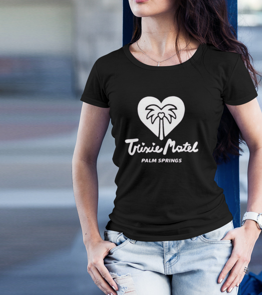 Trixie Motel Palm Springs Heart Tree T-Shirt