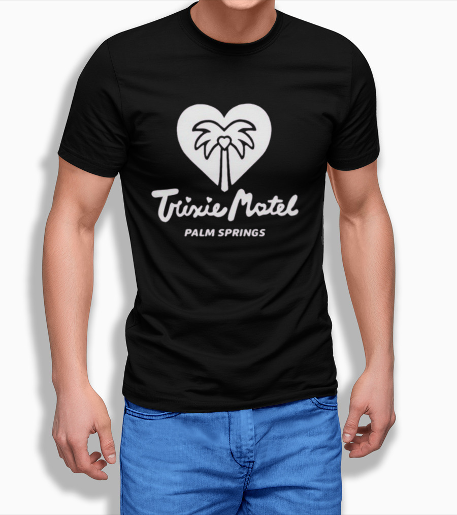 Trixie Motel Palm Springs Heart Tree T-Shirt