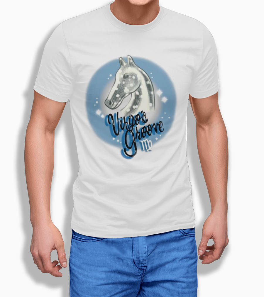 Virgo's Groove Disco Horse Party T-Shirt