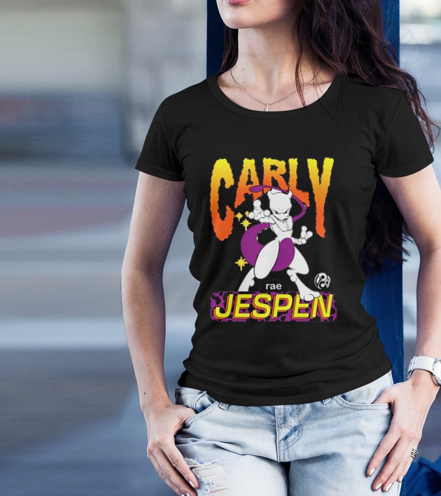 Carly Rae Jespen Mewtwo Fusion Mashup T-Shirt