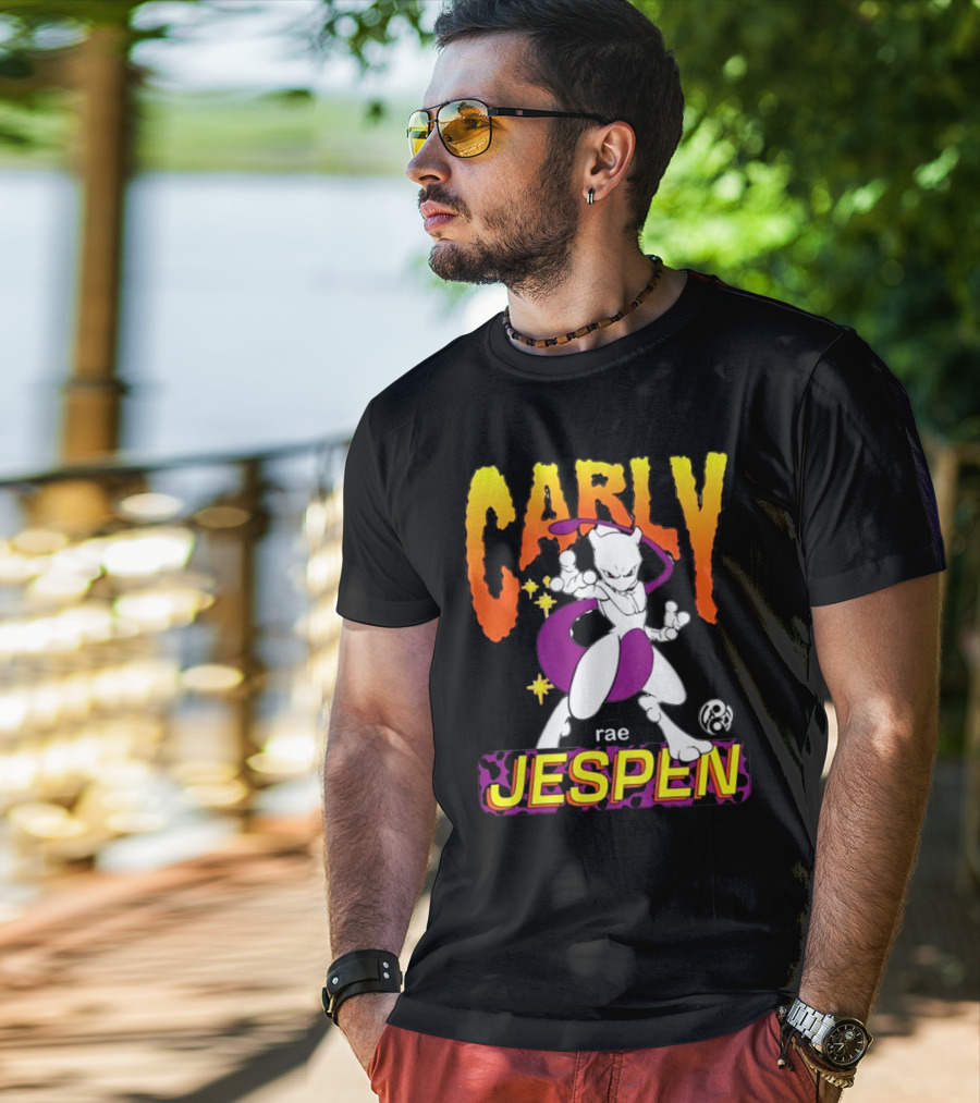 Carly Rae Jespen Mewtwo Fusion Mashup T-Shirt