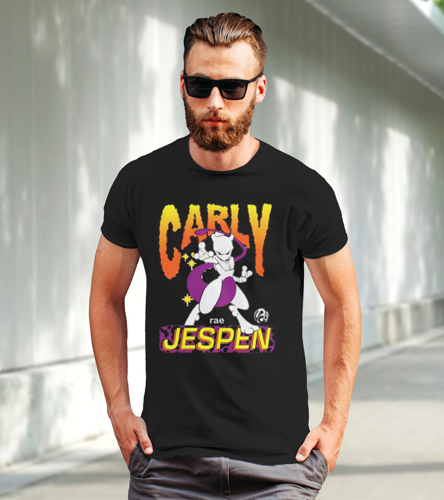 Carly Rae Jespen Mewtwo Fusion Mashup T-Shirt