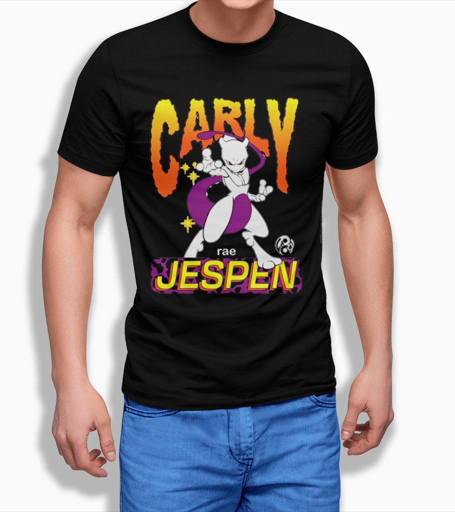 Carly Rae Jespen Mewtwo Fusion Mashup T-Shirt