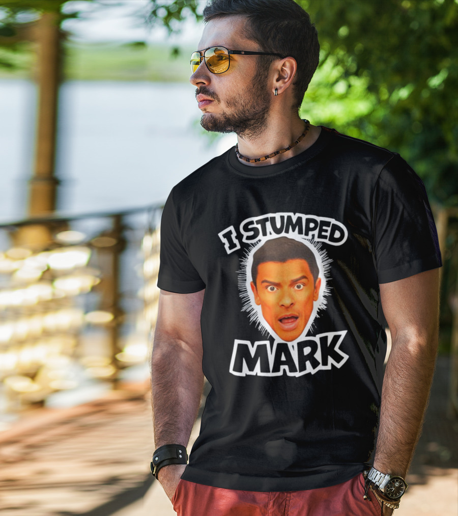 LiveKellyandMark I Stumped Mark Face T-Shirt