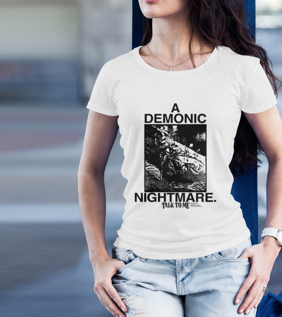 Online Ceramics A Demonic Nightmare Talk To Me Collaboration T-Shirt