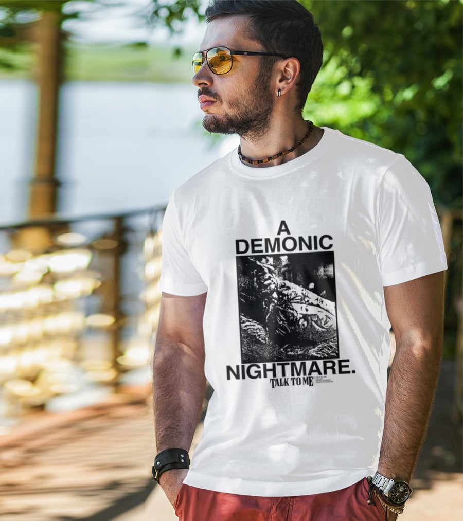 Online Ceramics A Demonic Nightmare Talk To Me Collaboration T-Shirt