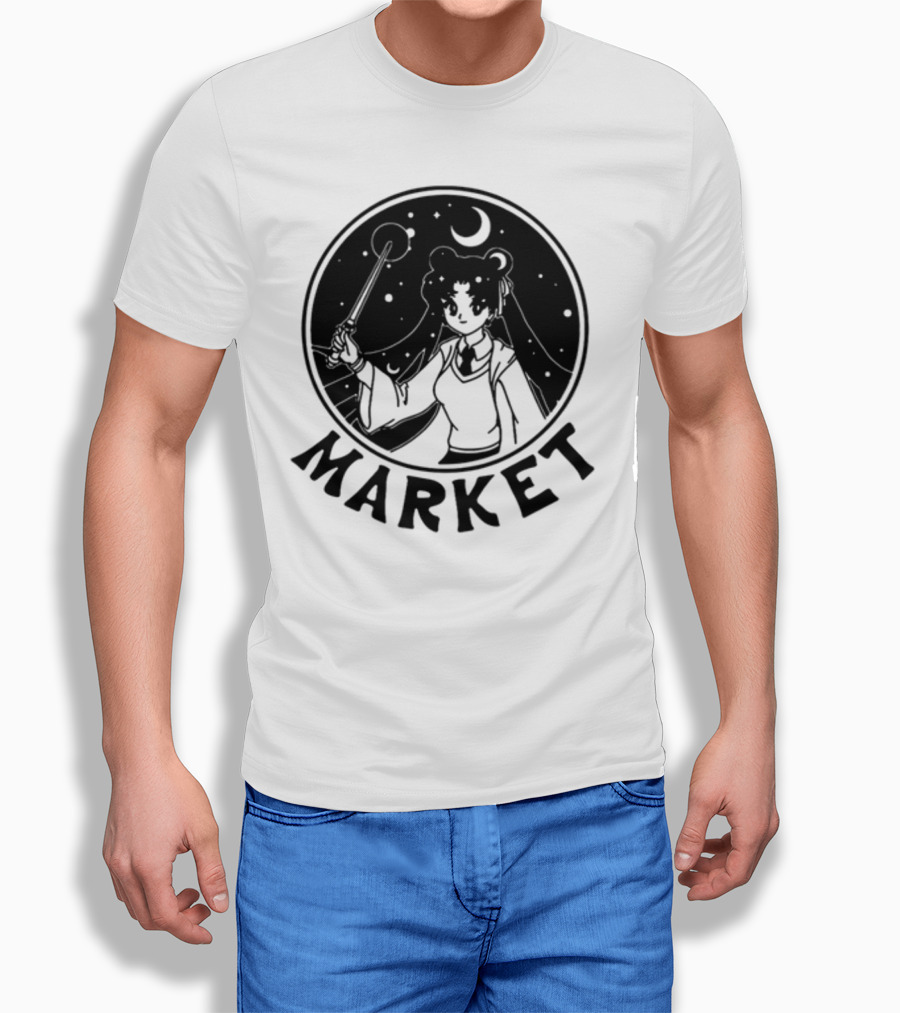 Marketstudios Usagi Moonlit Magic Market T-Shirt