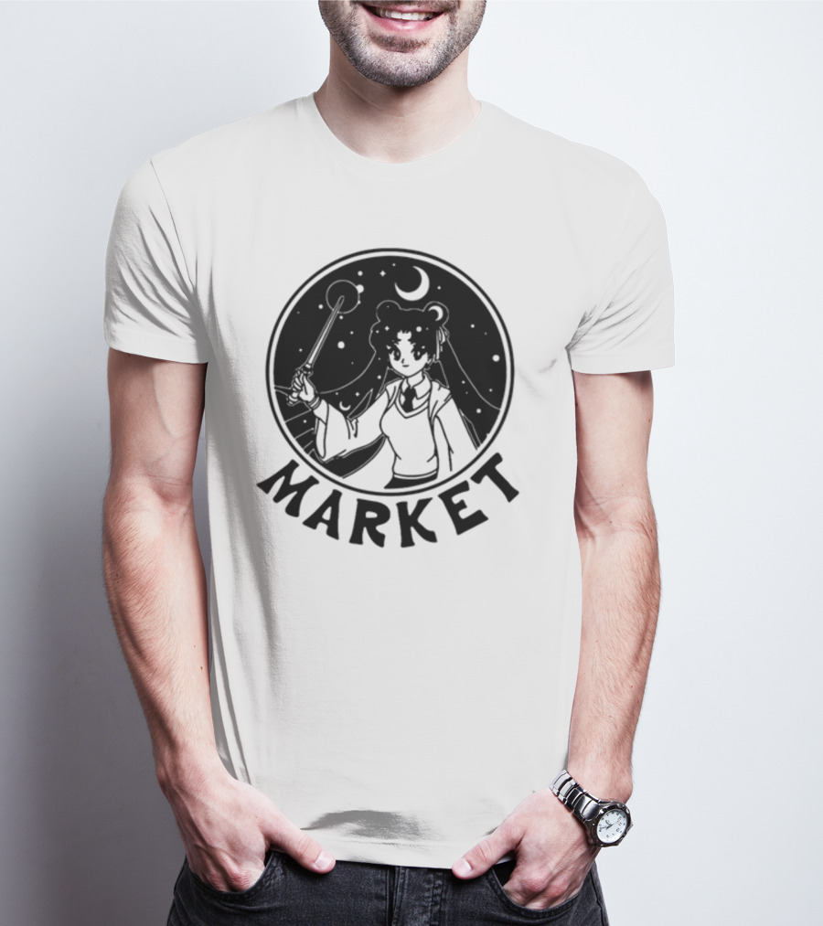 Marketstudios Usagi Moonlit Magic Market T-Shirt