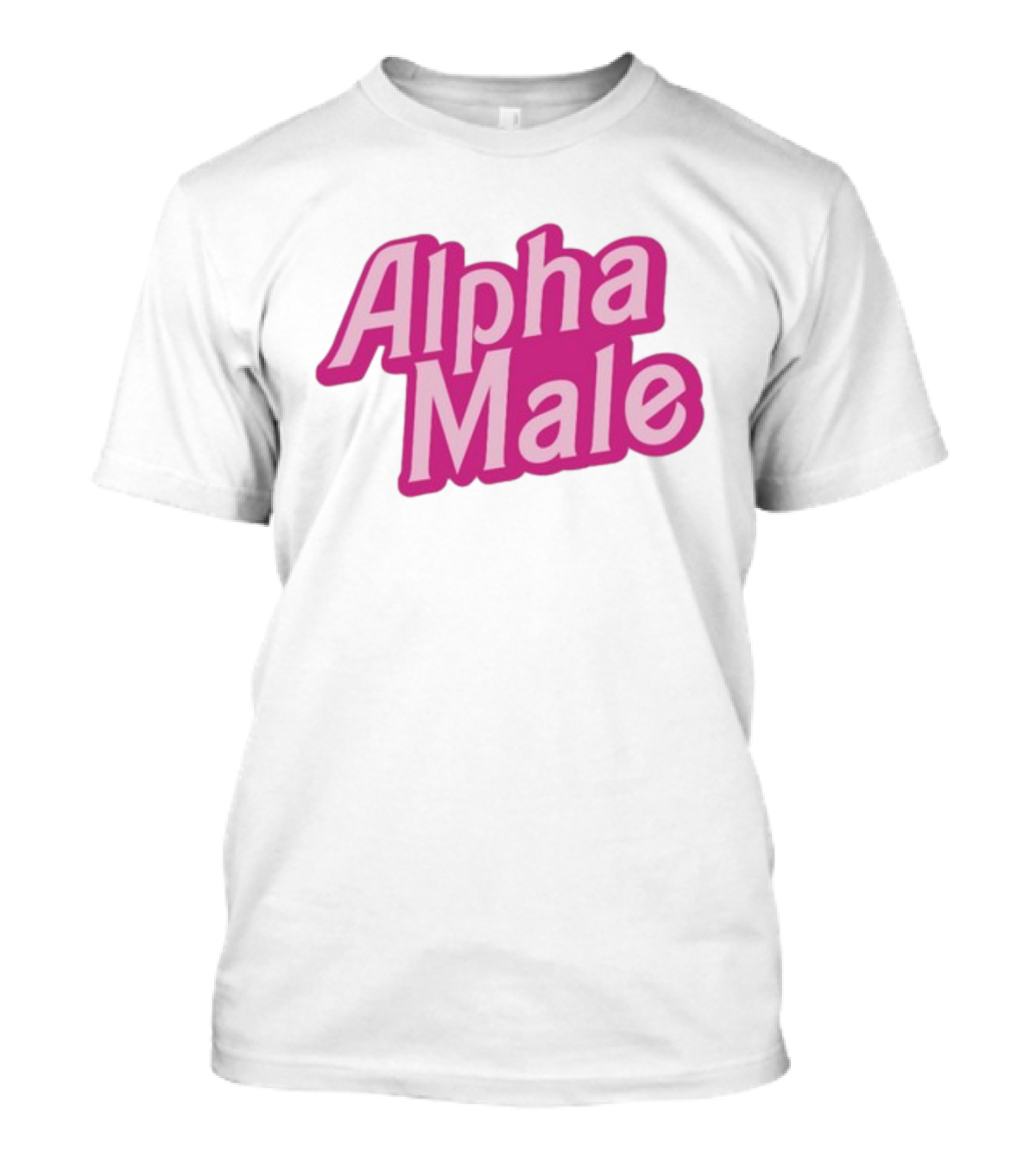 Alpha Male Barbie Pink T-Shirt