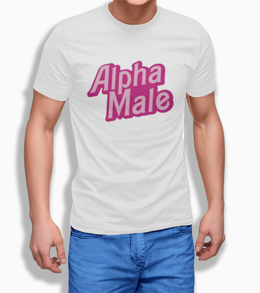 Alpha Male Barbie Pink T-Shirt