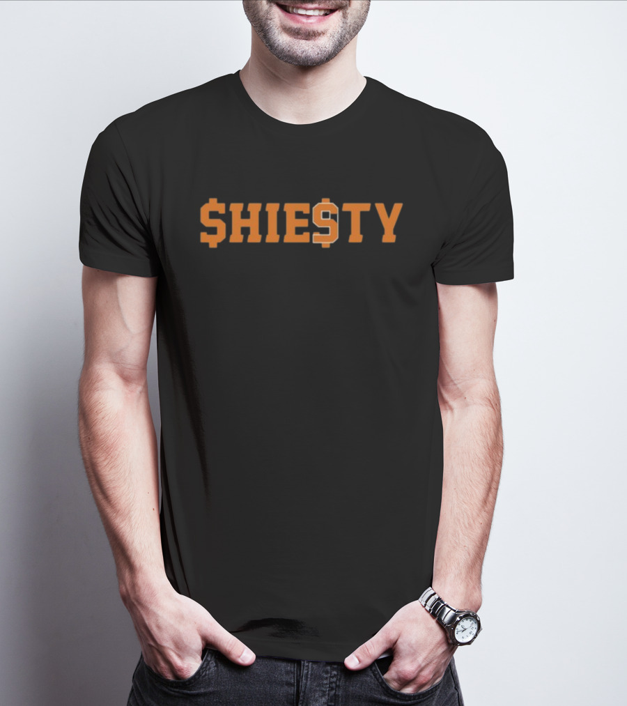 SHIESTY Dollar Sign Iconic $ Lettering T-Shirt